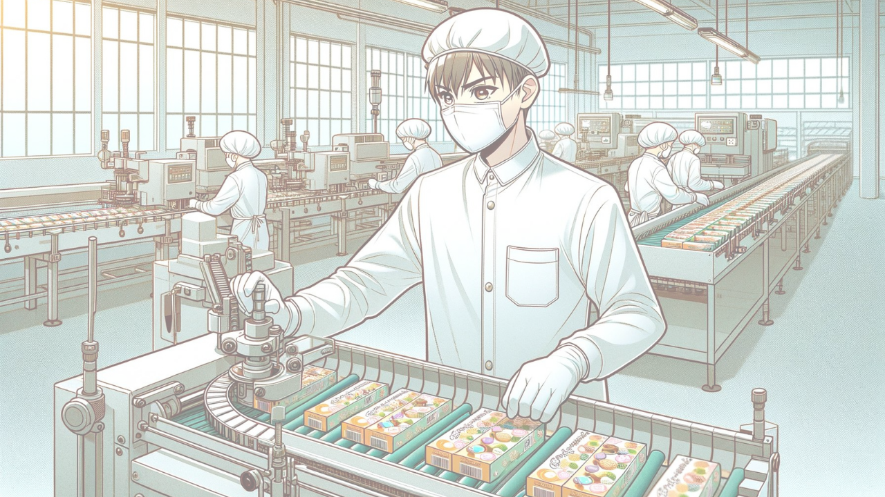【職業アンケート】ジョブナンバー21 お菓子工場のライン作業 ミルクパンさんの場合
